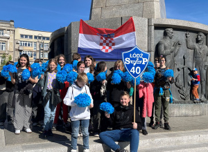,,20 lat razem z Unią Europejską" marsz ul. Piotrkowską