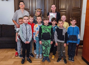 Wycieczka klasy I do Urzędu Miasta Łodzi