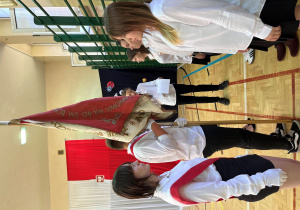 Przekazanie sztandaru szkoły