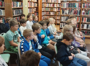 Spotkanie z pisarką Ewą Chotomską