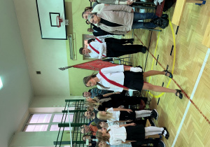 Poczet sztandarowy wprowadzić! Rozpoczyna się oficjalna część ślubowania pierwszoklasistów