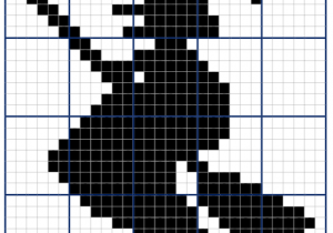 Czarownica, która wyszła z tajemnicy halloween i matematyki