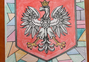 Praca orła matematyczne figury geometryczne.