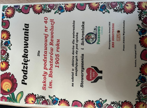 Podziękowania za zbiórkę darów dla schroniska ,,Psiakowo i Spółka"