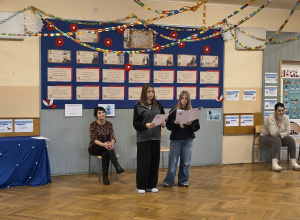 Podsumowanie konkursu z okazji Dnia Babci i Dziadka, przypomnienie zasad podczas ferii