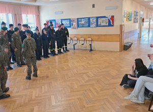 Wizyta szkoły ponadpodstawowej ,,Oświatowiec"