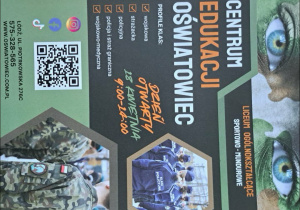 Ulotka szkoły ponadpodstawowej