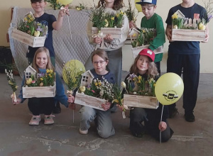 Dzień Pustej Klasy uczniowie klasy III